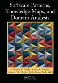 Omslagafbeelding: Software Patterns, Knowledge Maps, and Domain Analysis 1st edition 9781138033733