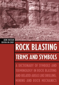 Imagen de portada: Rock Blasting Terms and Symbols 1st edition 9789054104414