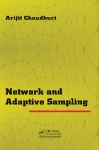Cover image: Network and Adaptive Sampling 1st edition 9781466577565