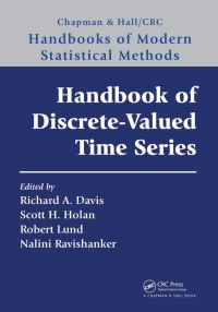 Imagen de portada: Handbook of Discrete-Valued Time Series 1st edition 9780367832117