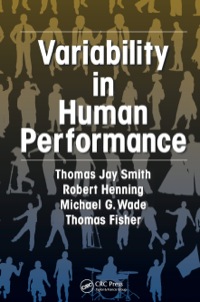 Omslagafbeelding: Variability in Human Performance 1st edition 9781466579712