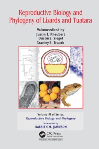 Imagen de portada: Reproductive Biology and Phylogeny of Lizards and Tuatara 1st edition 9780367738594