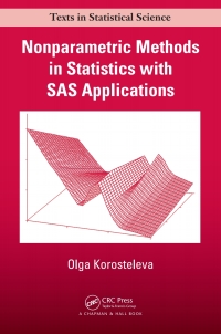 Imagen de portada: Nonparametric Methods in Statistics with SAS Applications 1st edition 9781138469457