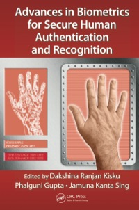 Cover image: Advances in Biometrics for Secure Human Authentication and Recognition 1st edition 9781466582422