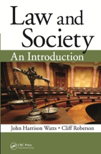Omslagafbeelding: Law and Society 1st edition 9780367740078