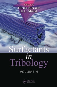 Imagen de portada: Surfactants in Tribology, Volume 4 1st edition 9781466583375