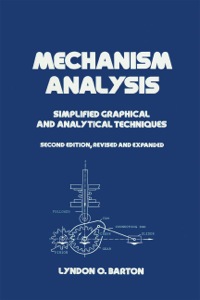 表紙画像: Mechanism Analysis 2nd edition 9780824787943