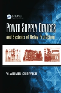 Imagen de portada: Power Supply Devices and Systems of Relay Protection 1st edition 9781466583795
