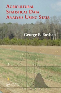 Imagen de portada: Agricultural Statistical Data Analysis Using Stata 1st edition 9781138401495