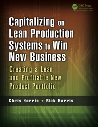 Cover image: Capitalizing on Lean Production Systems to Win New Business 1st edition 9781138438255