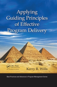 Immagine di copertina: Applying Guiding Principles of Effective Program Delivery 1st edition 9781466587892