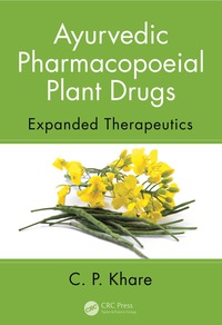 Cover image: Ayurvedic Pharmacopoeial Plant Drugs 1st edition 9781466589995
