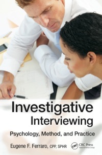 Cover image: Investigative Interviewing 1st edition 9781466590861