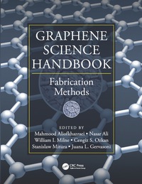 Cover image: Graphene Science Handbook 1st edition 9781466591271