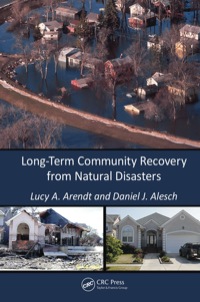 صورة الغلاف: Long-Term Community Recovery from Natural Disasters 1st edition 9781466593022
