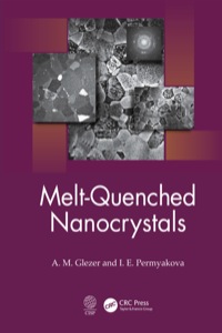 Cover image: Melt-Quenched Nanocrystals 1st edition 9780367379926