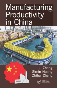 Imagen de portada: Manufacturing Productivity in China 1st edition 9781466595422