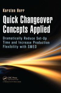 Cover image: Quick Changeover Concepts Applied 1st edition 9781466596313