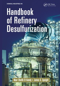 Omslagafbeelding: Handbook of Refinery Desulfurization 1st edition 9780367267865