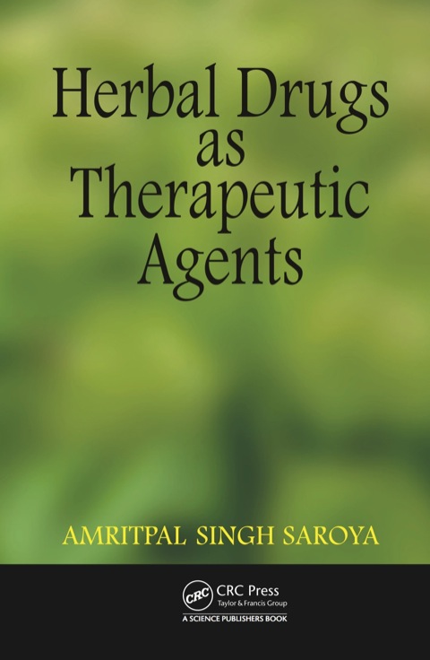 Herbal Drugs as Therapeutic Agents, 1st Edition - FULL INSTANT DOWNLOAD | PDF DOCX EPUB