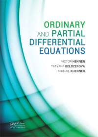 صورة الغلاف: Ordinary and Partial Differential Equations 1st edition 9780367380373