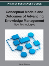 صورة الغلاف: Conceptual Models and Outcomes of Advancing Knowledge Management 9781466600355