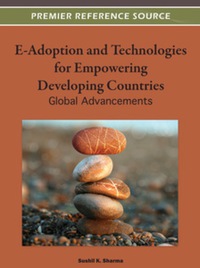 Omslagafbeelding: E-Adoption and Technologies for Empowering Developing Countries 9781466600416