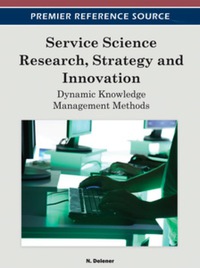 صورة الغلاف: Service Science Research, Strategy and Innovation 9781466600775