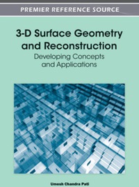 Cover image: 3-D Surface Geometry and Reconstruction 9781466601130