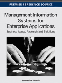 表紙画像: Management Information Systems for Enterprise Applications 9781466601642