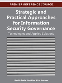 Imagen de portada: Strategic and Practical Approaches for Information Security Governance 9781466601970