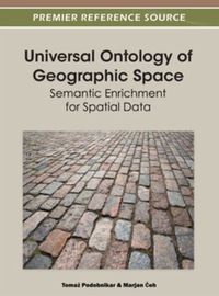 Omslagafbeelding: Universal Ontology of Geographic Space 9781466603271