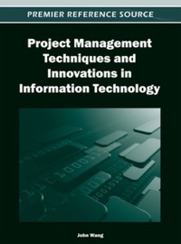Imagen de portada: Project Management Techniques and Innovations in Information Technology 9781466609303