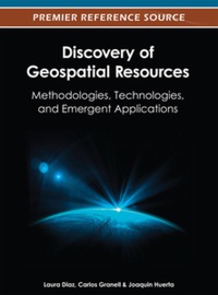 Cover image: Discovery of Geospatial Resources 9781466609457