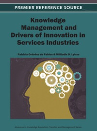 Omslagafbeelding: Knowledge Management and Drivers of Innovation in Services Industries 9781466609488