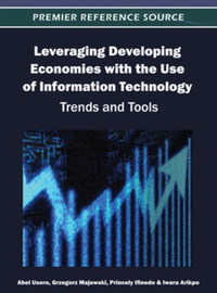 Imagen de portada: Leveraging Developing Economies with the Use of Information Technology 9781466616370