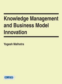 Cover image: Knowledge Management and Business Model Innovation 9781878289988