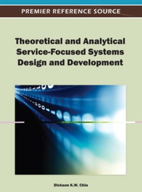 Imagen de portada: Theoretical and Analytical Service-Focused Systems Design and Development 9781466617674