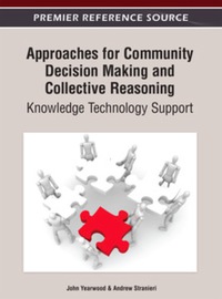 Cover image: Approaches for Community Decision Making and Collective Reasoning 9781466618183