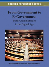 Imagen de portada: From Government to E-Governance 9781466619098