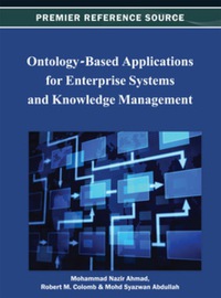 Cover image: Ontology-Based Applications for Enterprise Systems and Knowledge Management 9781466619937