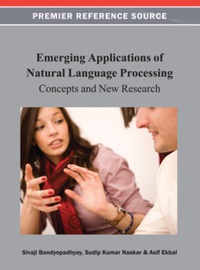 Imagen de portada: Emerging Applications of Natural Language Processing 9781466621695