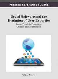 Cover image: Social Software and the Evolution of User Expertise 9781466621787
