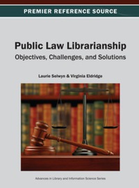 Imagen de portada: Public Law Librarianship 9781466621848