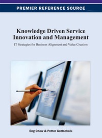 Imagen de portada: Knowledge Driven Service Innovation and Management 9781466625129