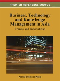 Imagen de portada: Business, Technology, and Knowledge Management in Asia 9781466626522