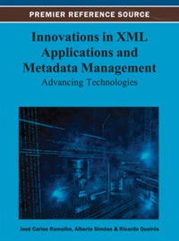 Imagen de portada: Innovations in XML Applications and Metadata Management 9781466626690