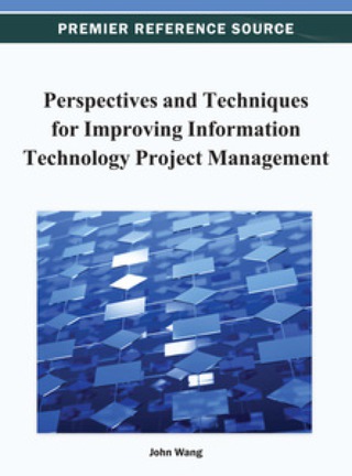 Titelbild: Perspectives and Techniques for Improving Information Technology Project Management 9781466628007