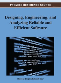 Cover image: Designing, Engineering, and Analyzing Reliable and Efficient Software 9781466629585
