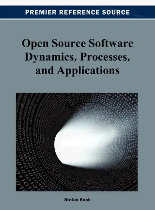 Imagen de portada: Open Source Software Dynamics, Processes, and Applications 9781466629370
